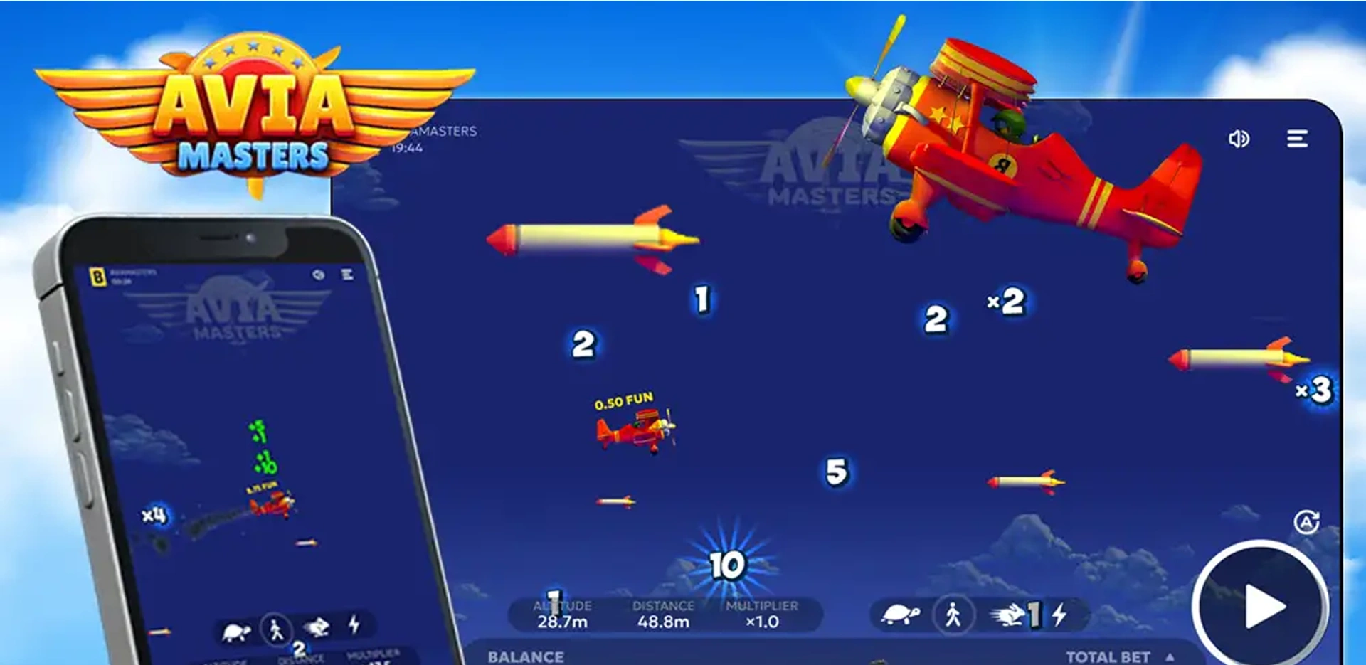 Avia Masters Game on All Devices CTA Background