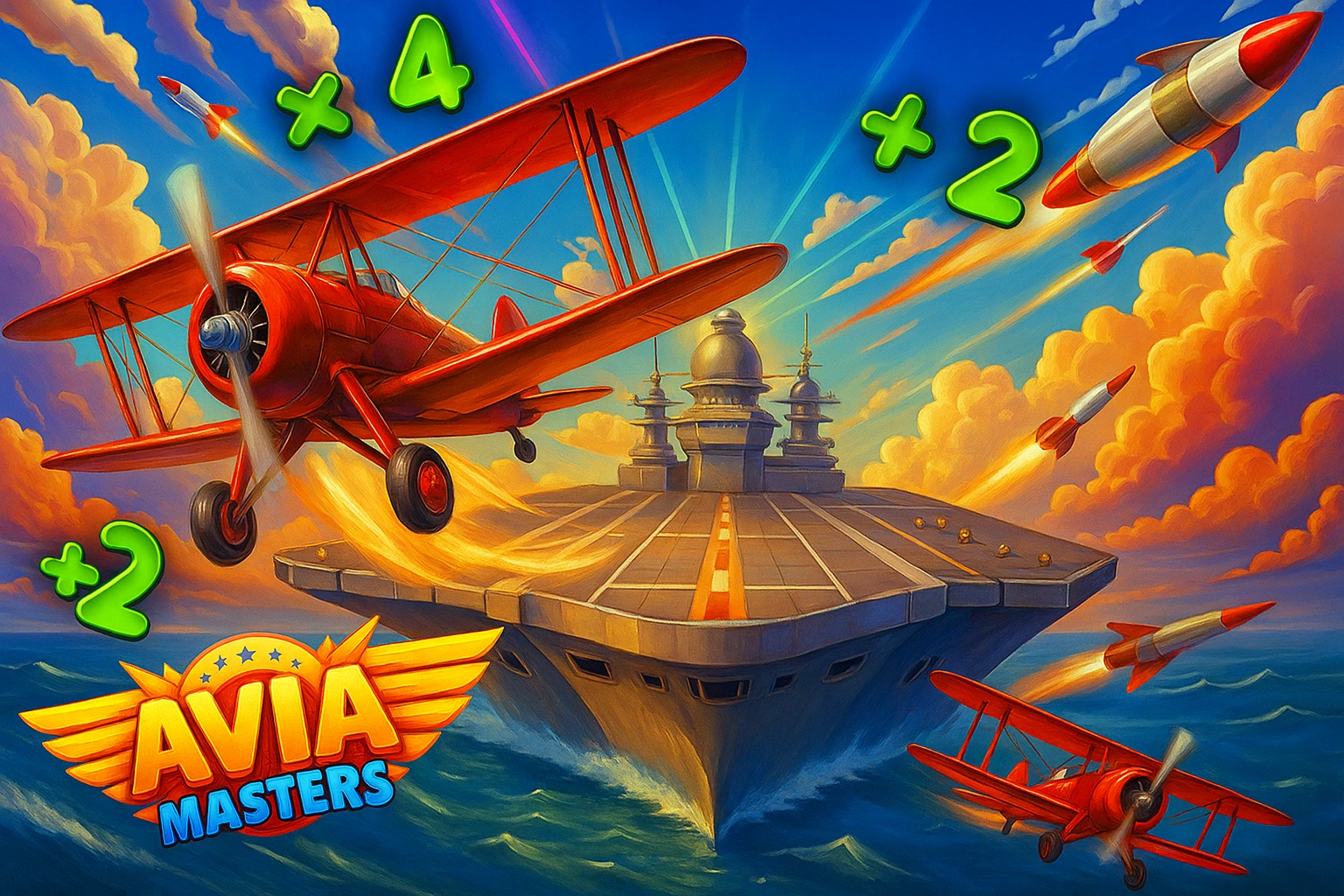 Aviamasters Demo Play Background