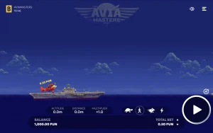 Screenshot 2 of the Aviamasters game from Stake Casino