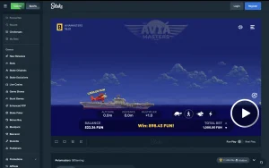 Screenshot 6 of the Aviamasters game from Stake Casino